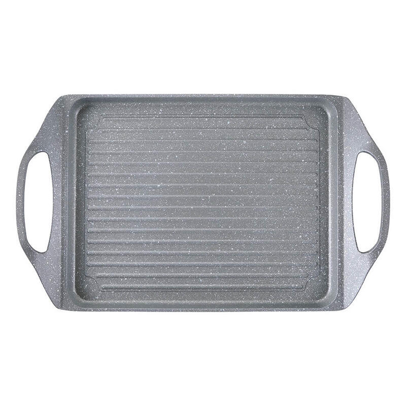 Asador 45x27cm aluminio fundido inducciÓn lava san ignacio