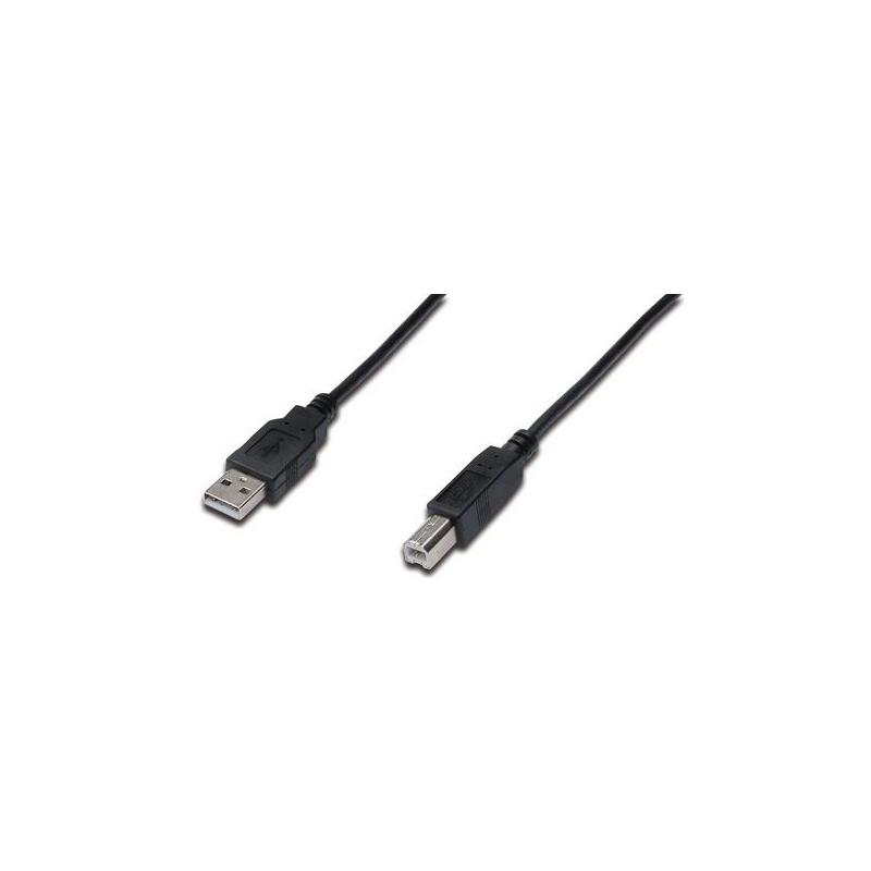 Assmann electronic ak-300102-030-s cable usb 3 m 2.0 usb a usb b negro