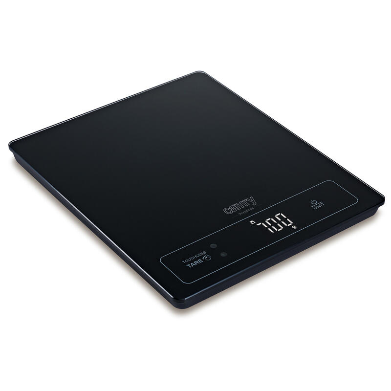 BÁscula de cocina camry cr 3175, hasta 15 kg, pantalla led, negra