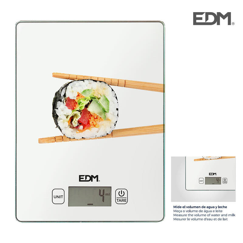 Bascula de cocina max 5kg mod 1 edm