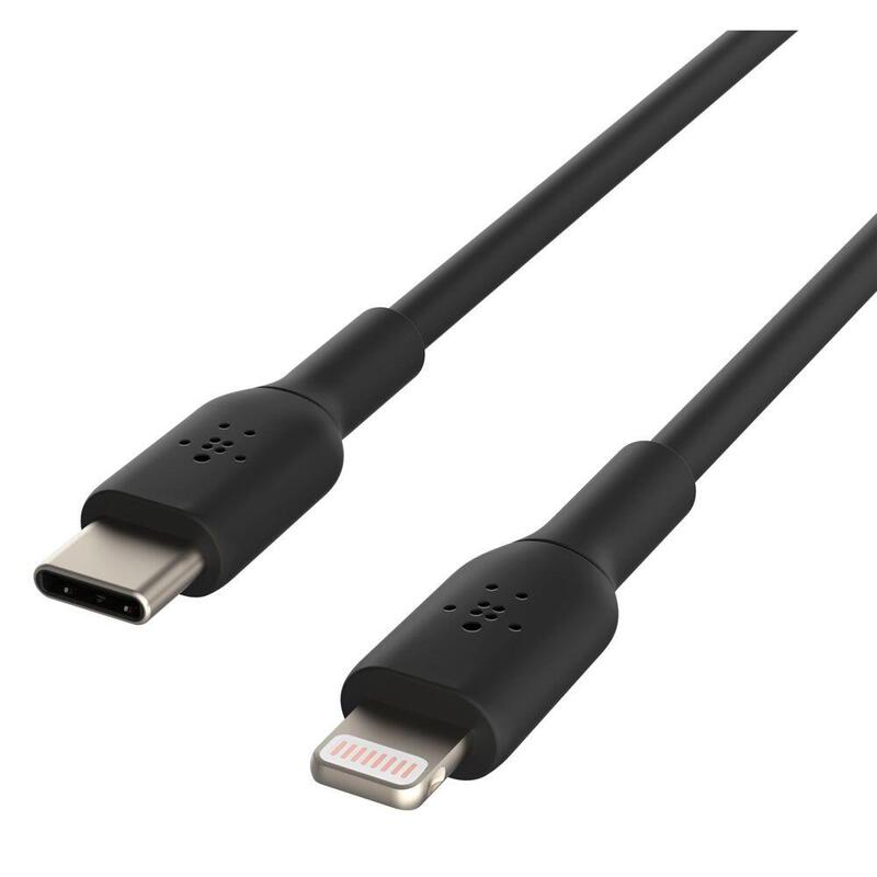 Belkin caa003bt2mbk lightning a usb-c 2 m negro