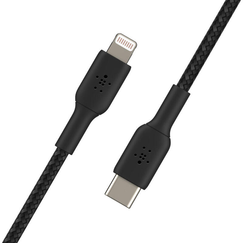 Belkin caa004bt2mbk cable de conector lightning 2 m negro