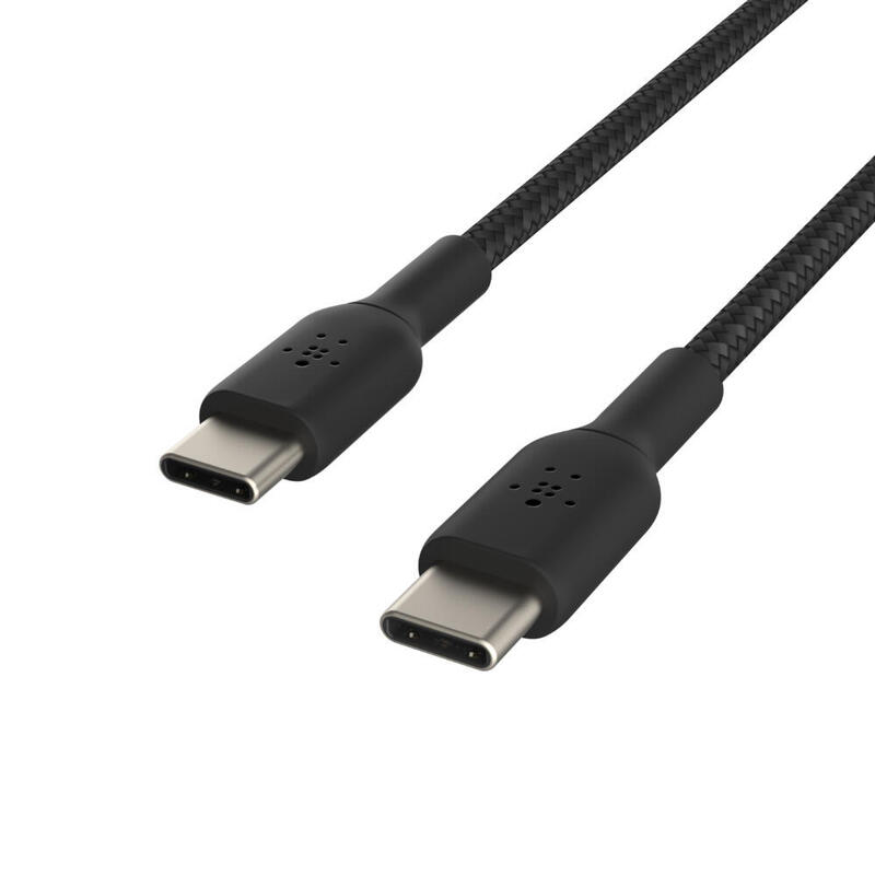 Belkin cab002bt2mbk – cable usb-c trenzado  1 m  negro