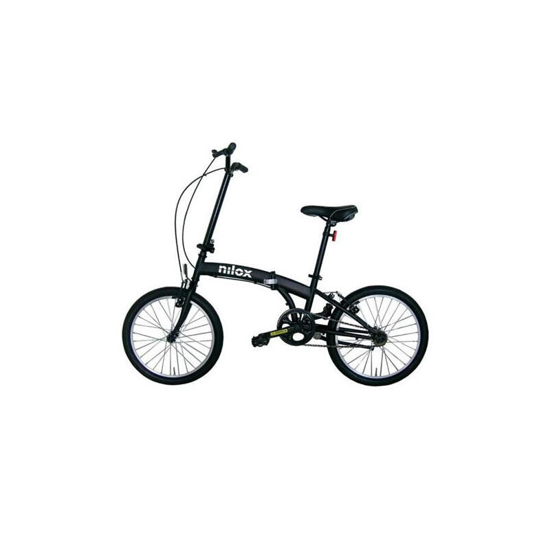 Bicicleta plegable nilox x0 negro 12kg   