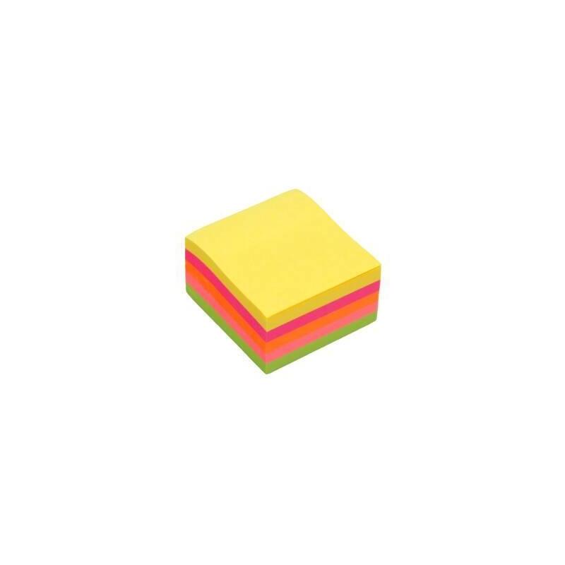 Bismark cubo de notas adhesivas cubo 450 notas 76×76 colores neon