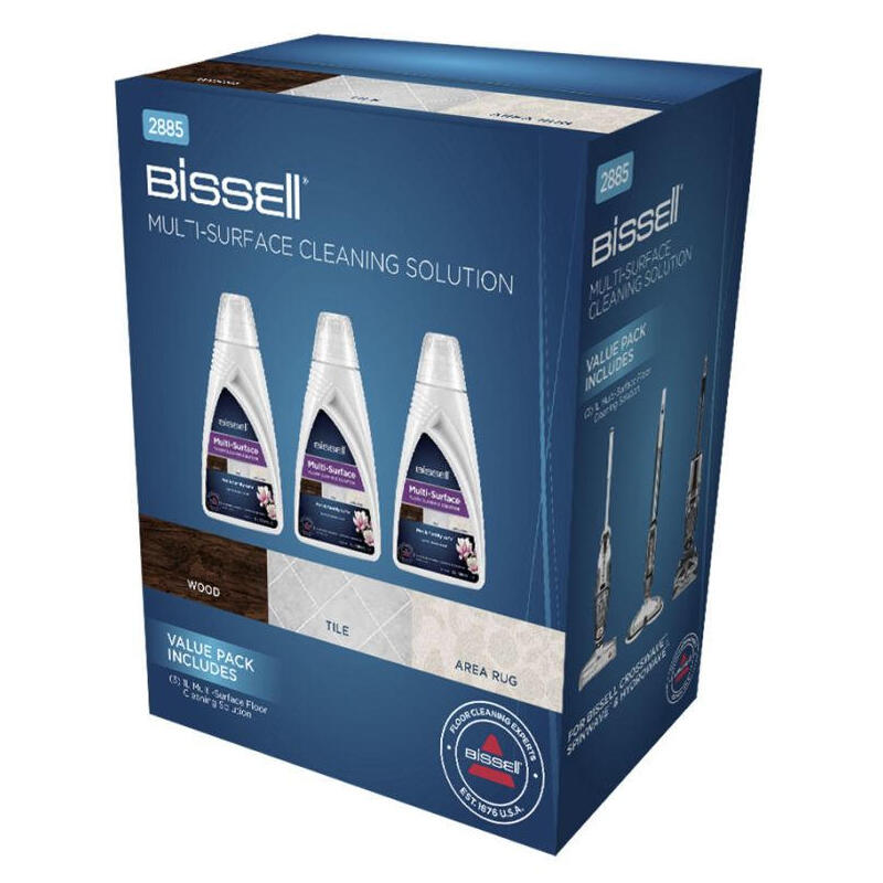 Bissell agente de limpieza multi surface, pack 3 1000 ml x3 2885