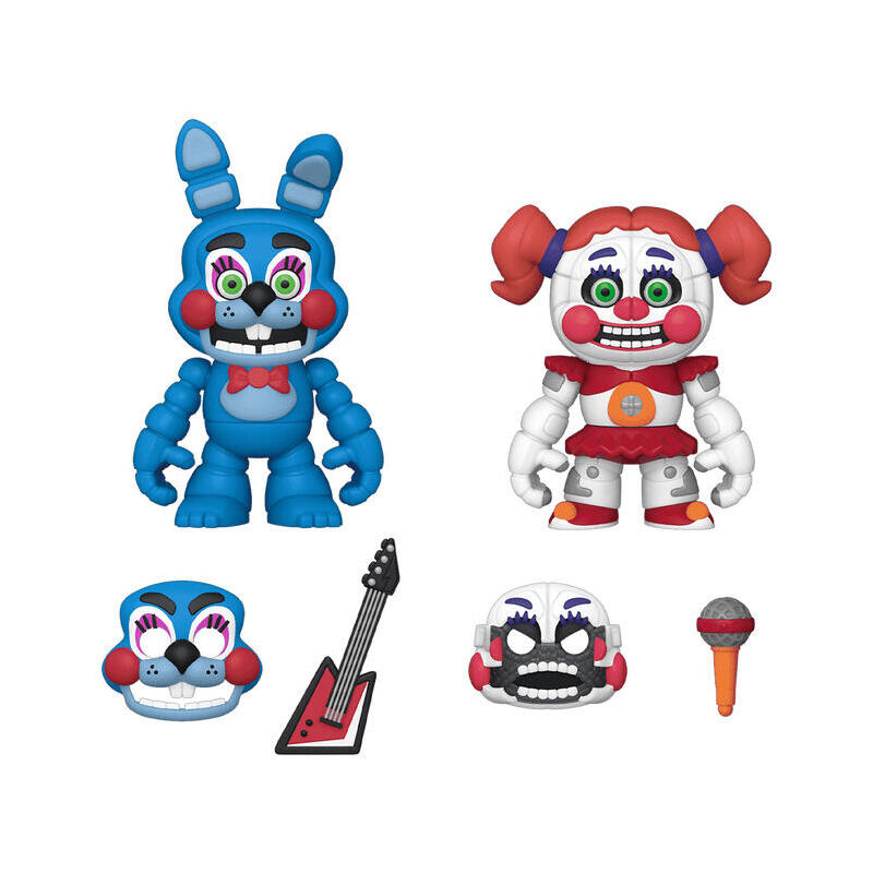 Bister 2 figuras snaps! five nights at freddys toy bonnie and baby