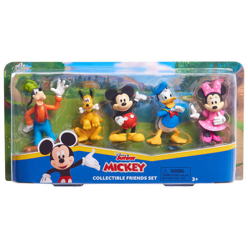 Blister 5 figuras mickey disney
