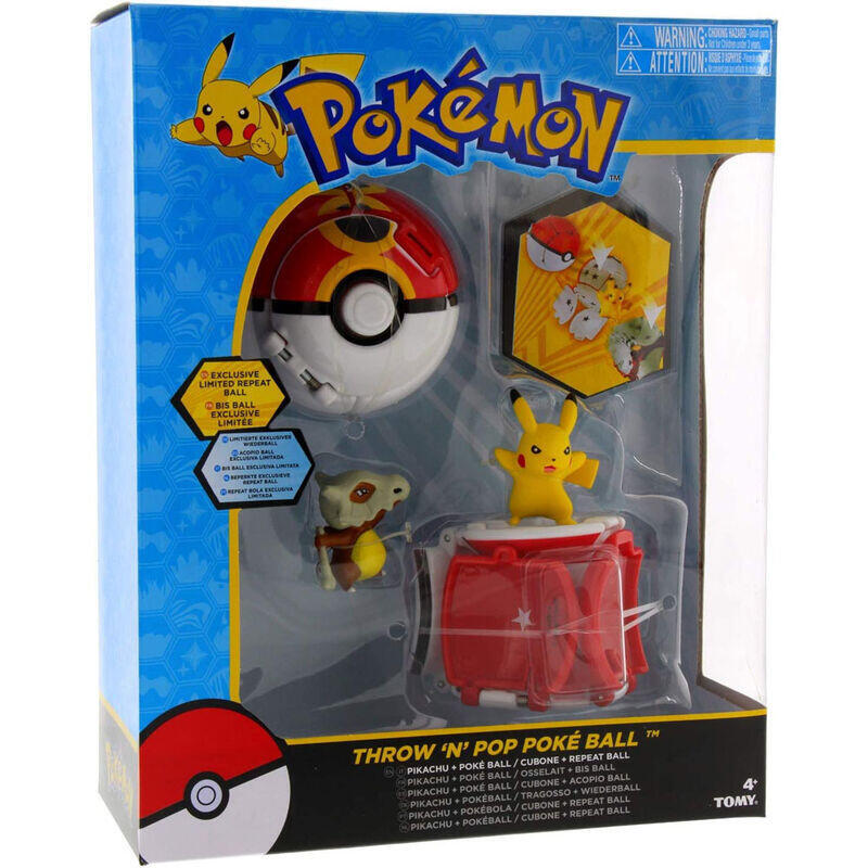 Blister pokeball pikachu + cubone pokemon