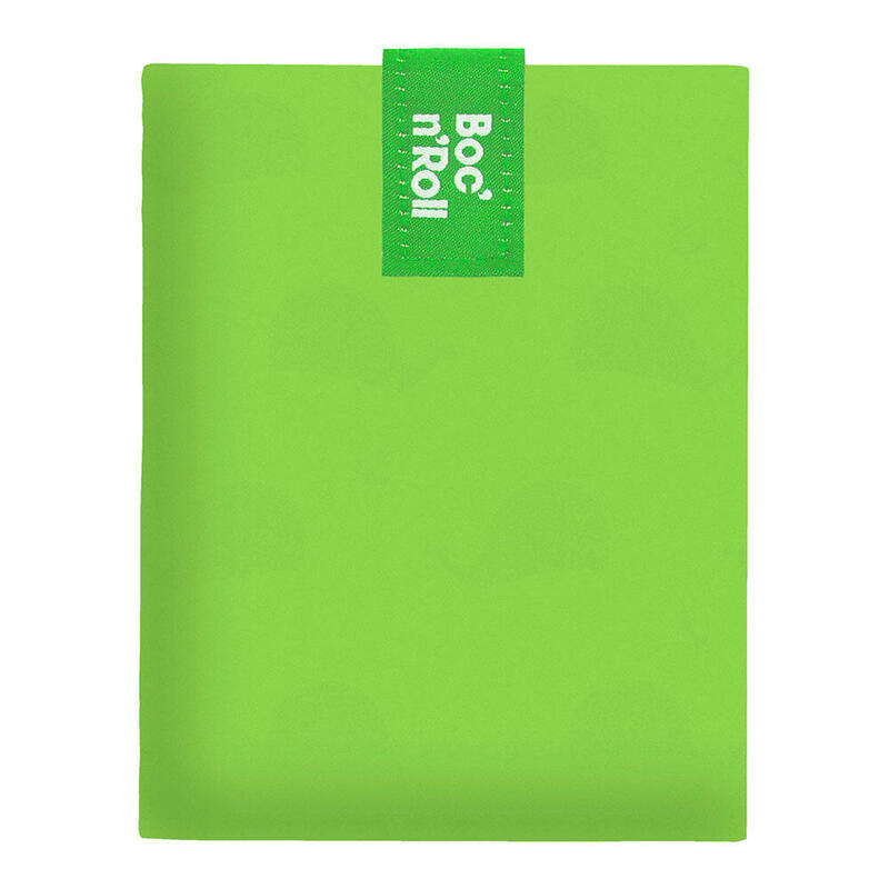 Boc’n’roll porta bocadillos reutilizable essential green 11x15cm