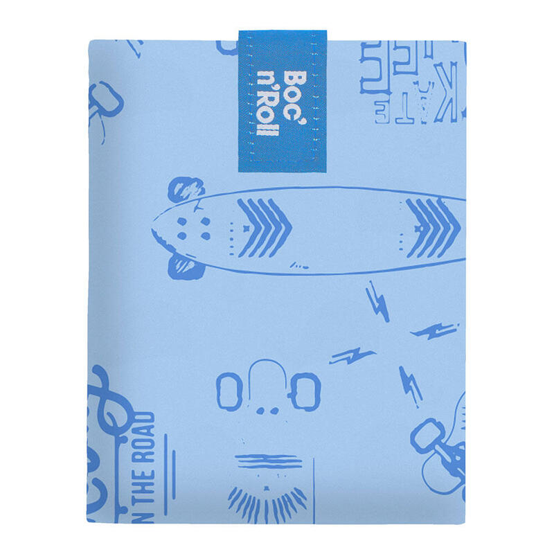 Boc’n’roll porta bocadillos reutilizable essential paint skate 11x15cm