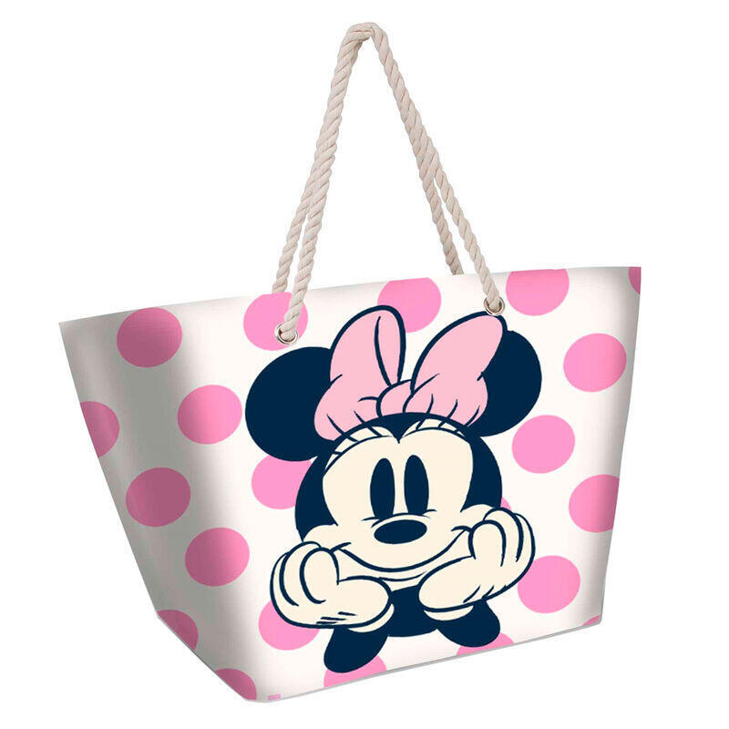 Bolsa playa dots minnie disney