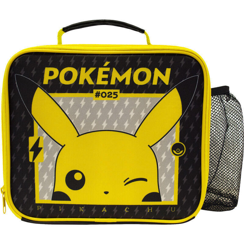 Bolsa portamerienda pikachu pokemon
