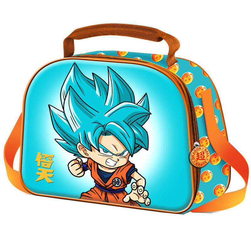 Bolsa portameriendas 3d blue dragon ball