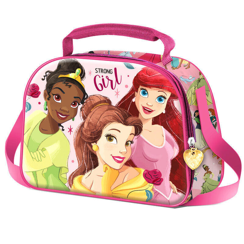 Bolsa portameriendas 3d strong princesas disney