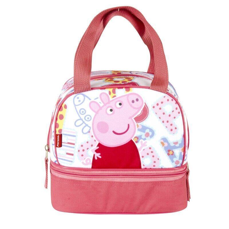 Bolsa portameriendas lovely peppa pig
