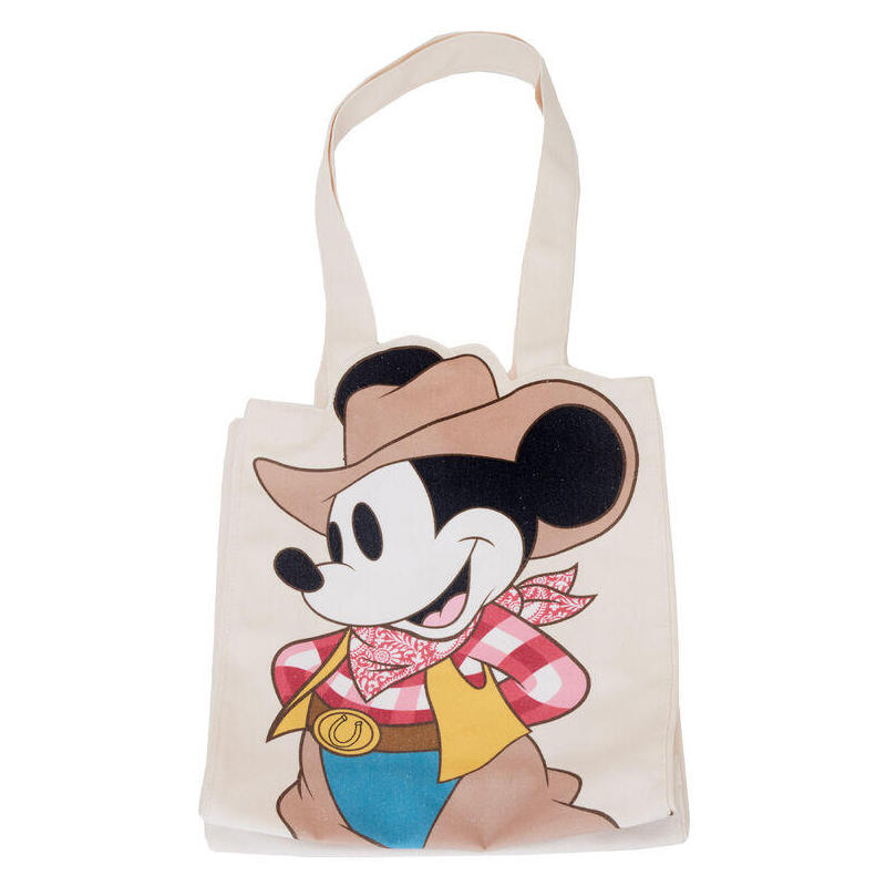 Bolsa shopping western mickey &38, minnie disney loungefly