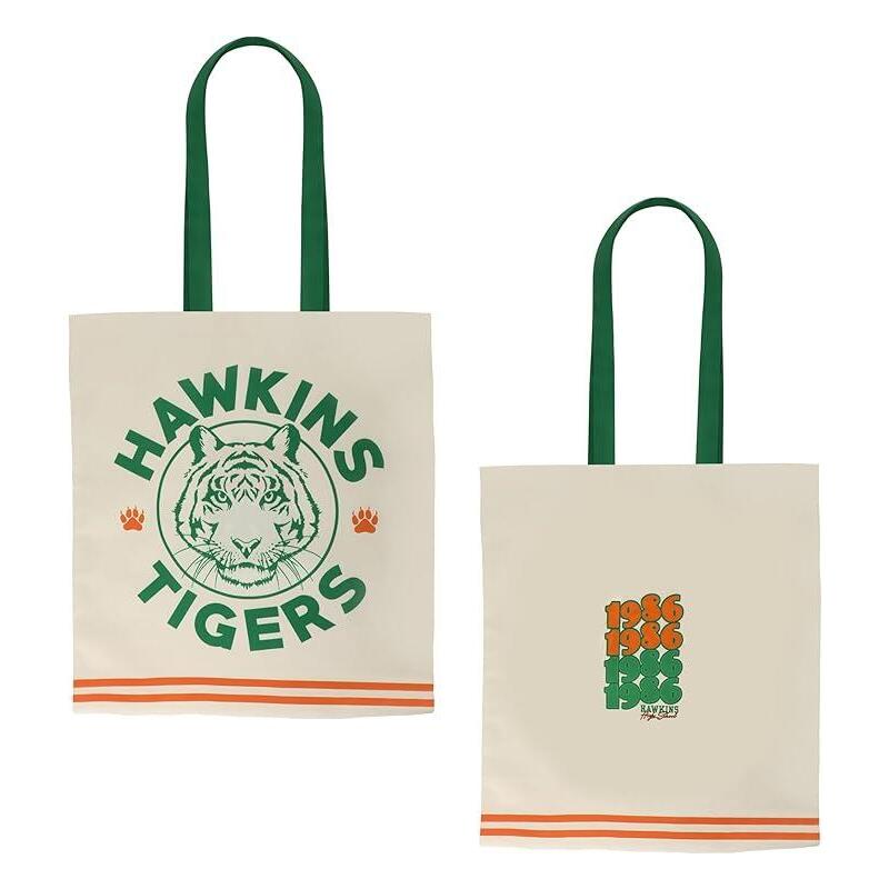 Bolsa tela stranger things tigres hawkin