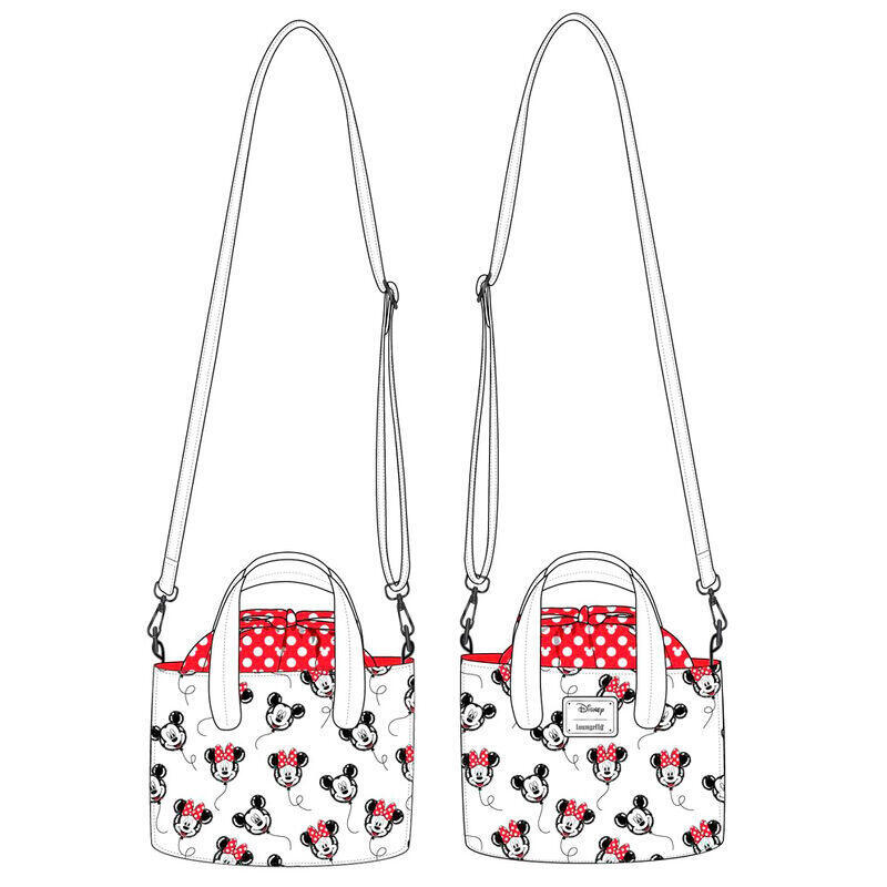 Bolso balloons mickey minnie mouse disney loungefly