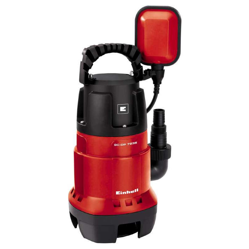 Bomba de agua sucia einhell gc-dp 7835, sumergible/bomba de presión (rojo/negro, 780 vatios) 4170682