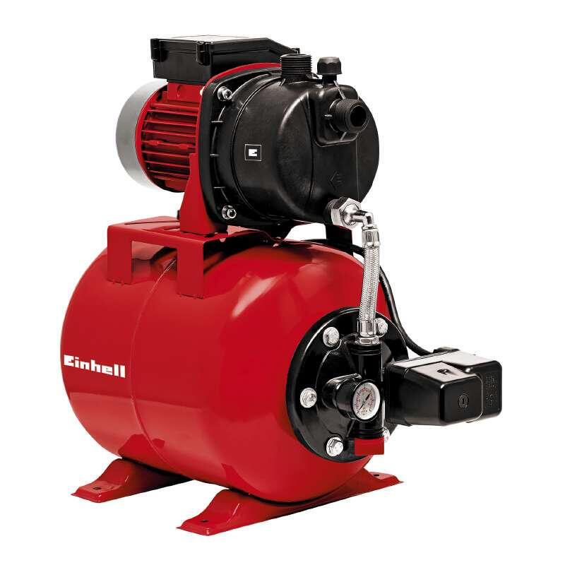 Bomba  einhell gc-ww 6538 650 w 3,6 bar 3800 l/h rojo/negro, 650 w, corriente alterna, 3,6 bar, 3800 l/h, ipx4, negro, rojo
