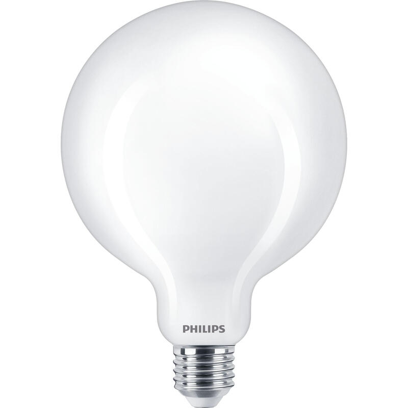 Bombilla globo led e27 13w 2000lm 2700k luz calida Ø12,4×17,7cm philips