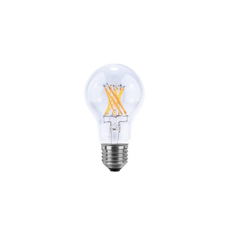 Bombilla led segula transparente e27 6.5w 2700k regulable