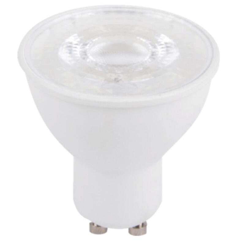Bombilla led silver electronic eco dicroica 5w35w –  gu10 –  3000k –  38 –  381 lm –  luz calida –  a+