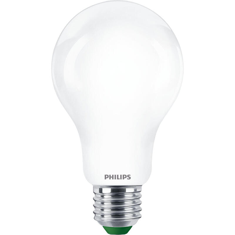 Bombilla ultra efficient led classic 7,3w 1535im e27 3000k, Ø6×12,4cm, philips