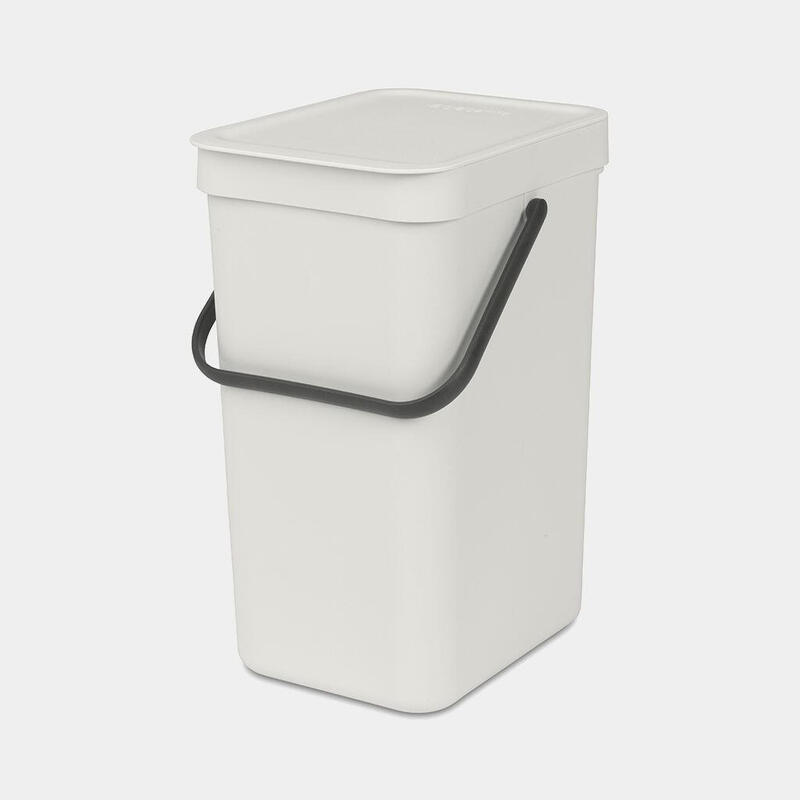 Brabantia sort & go abfallbehÄl. light grey 12 l