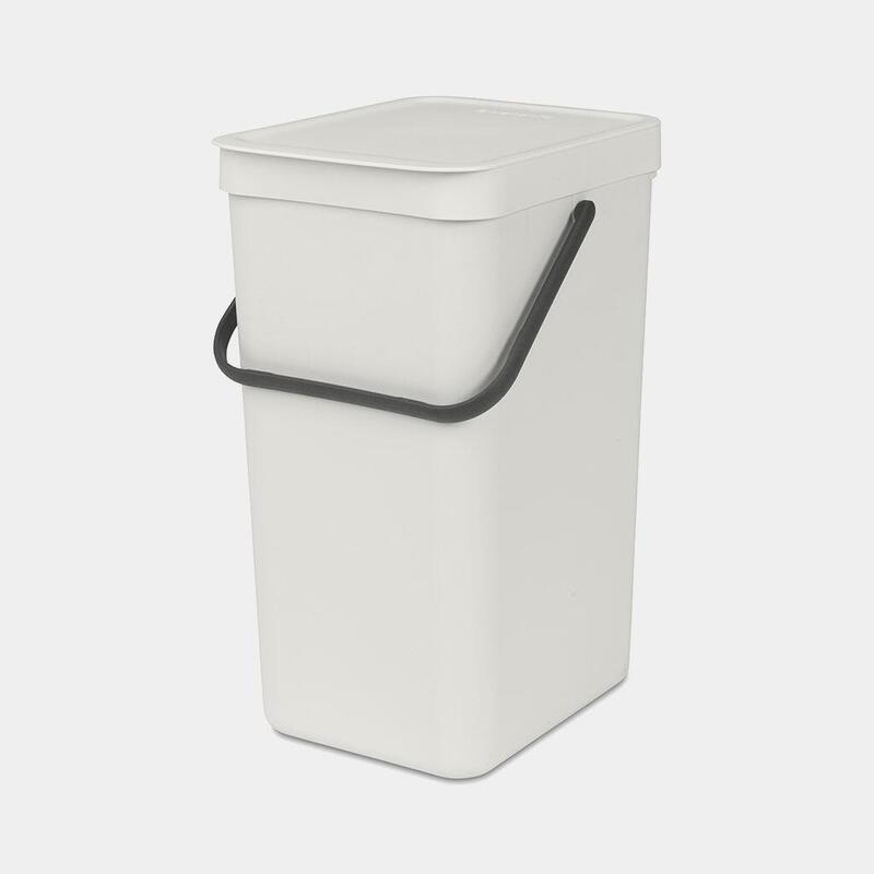 Brabantia sort & go abfallbehÄl. light grey 16 l