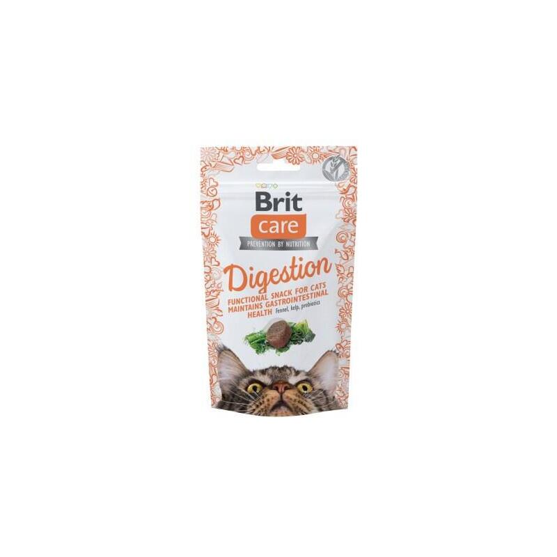 Brit care cat snack digestion – golosina para gatos – 50 g