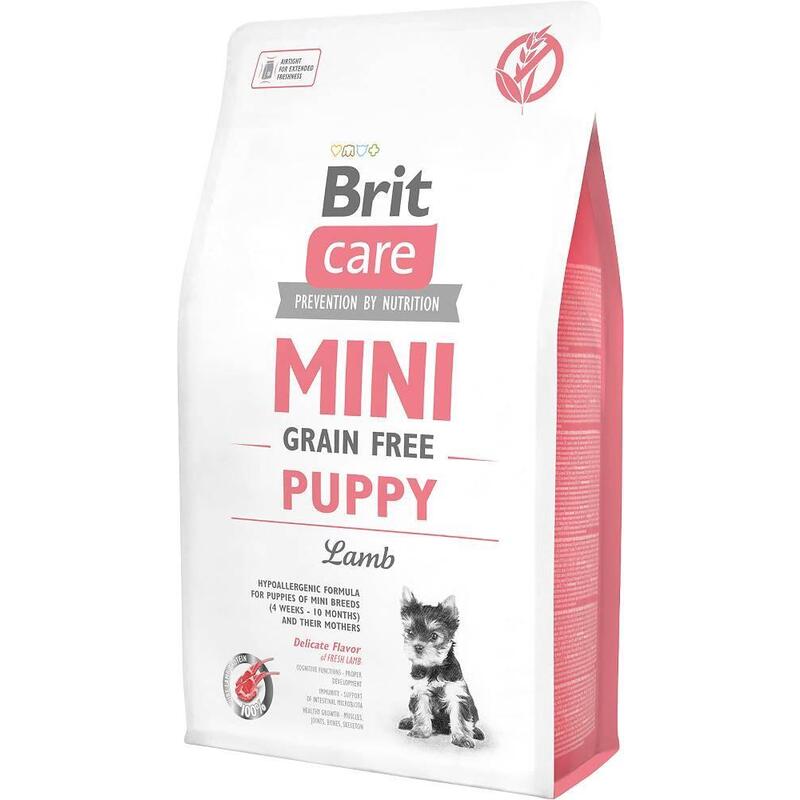 Brit care mini grain-free puppy lamb – alimento seco para perros – 2 kg