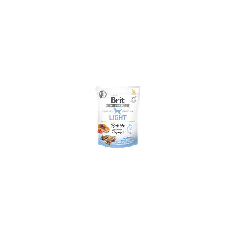 Brit functional snack light rabbit – golosina para perros – 150g