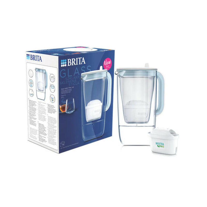Brita 1050452 filtro de agua filtro de agua para encimera 2,5 l azul, blanco