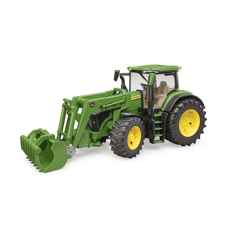 Bruder john deere 7r 350 mit frontlader, modellfahrzeug 03151