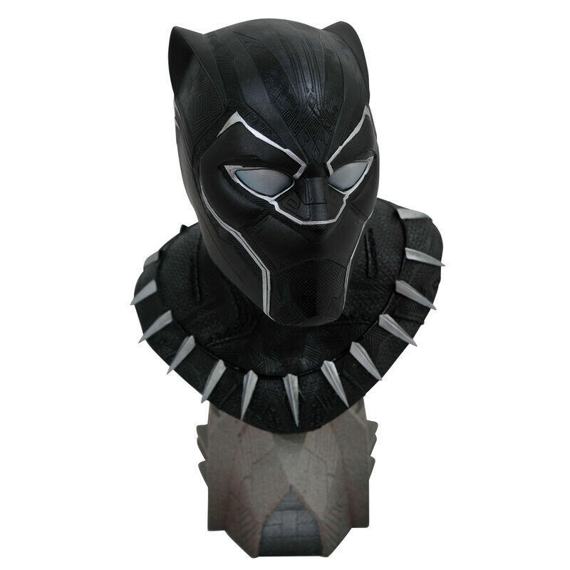 Busto black panther marvel 25cm