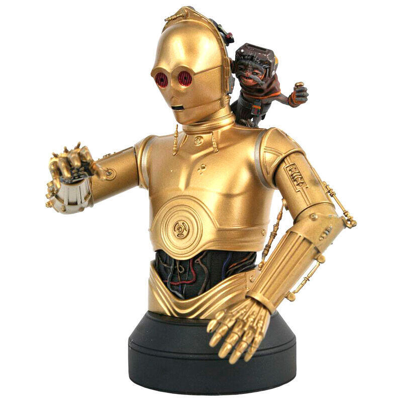Busto c-3po and babu frik star wars episode ix 15cm