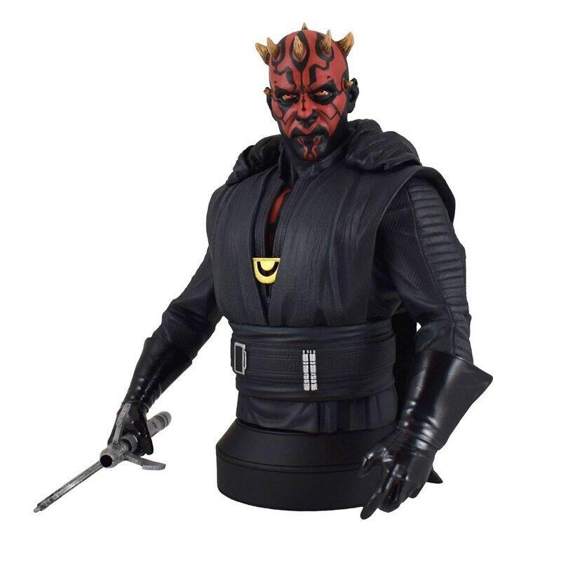 Busto darth maul crimson dawn star wars 15cm