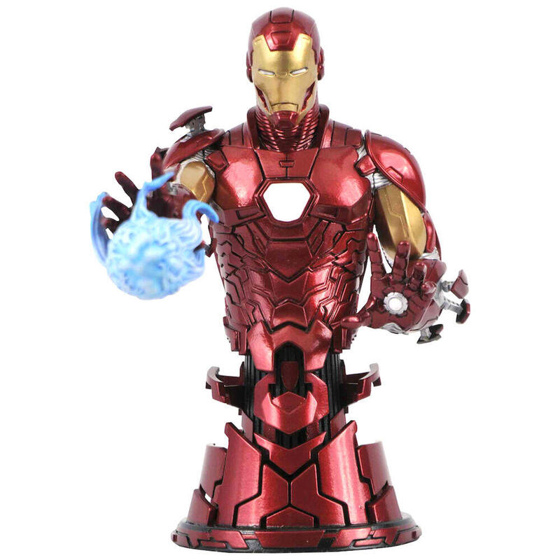 Busto iron man marvel 15cm
