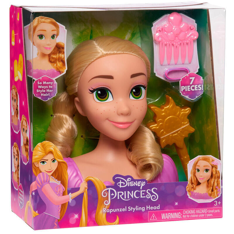 Busto muñeca rapunzel disney
