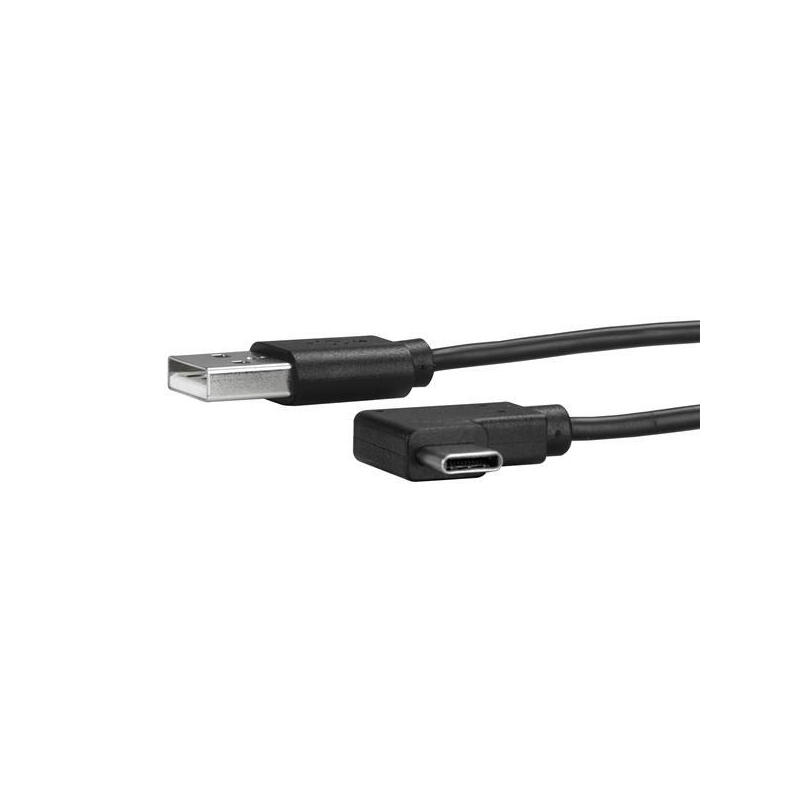 Cable 1m usb-a a usb-c acodado cabl  a la derecha usb a usb tipo c