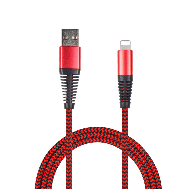 Cable 2go 795946  de conector lightning 1 m rojo