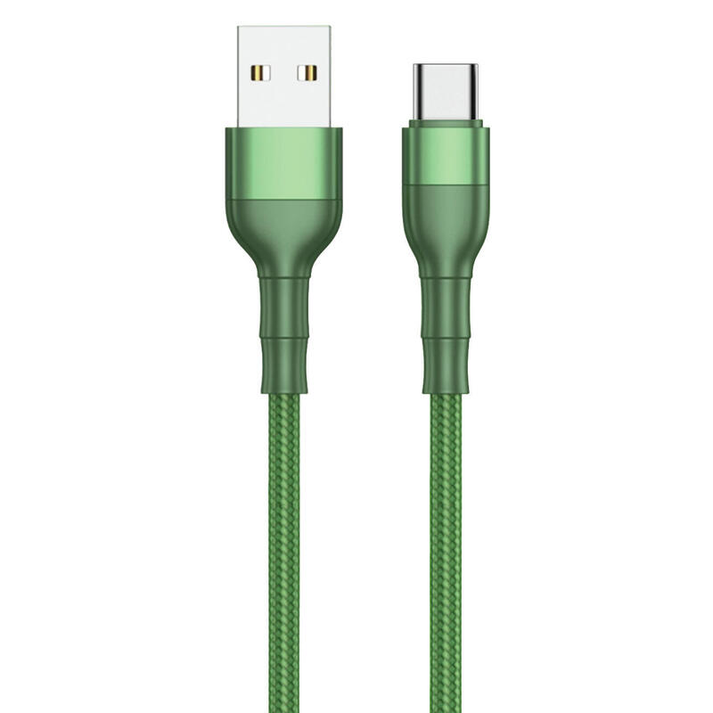 Cable 2go 797309  usb 1 m usb b usb c verde