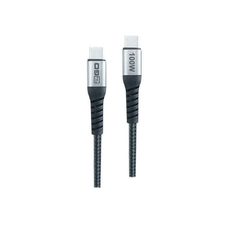 Cable 2go schnelllade  usb-c 100w thunderbolt 1,2m