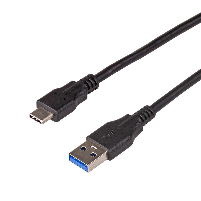 Cable akyga usb 3.0 m – usb 3.0 tipo c m 1m negro ak-usb-15