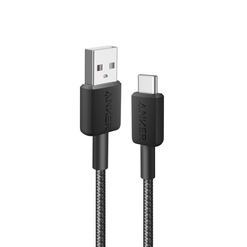 Cable anker 322 usb-a to usb-c cable 0.9m trenzado