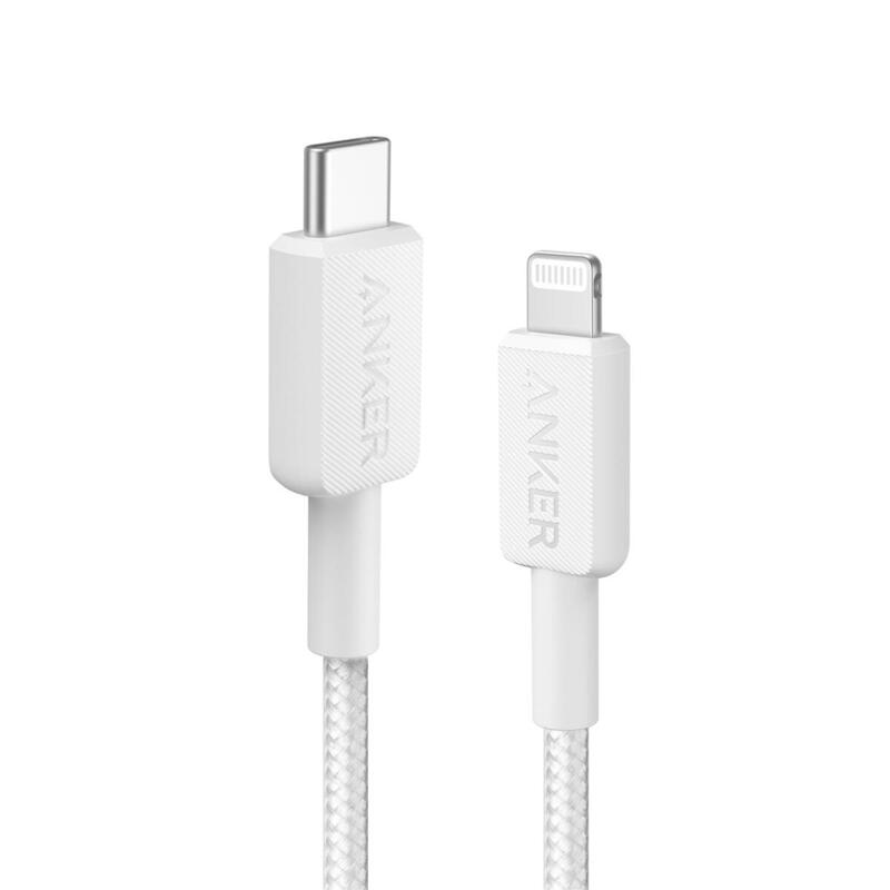 Cable anker 322 usb-c a lightning 1,8m trenzado