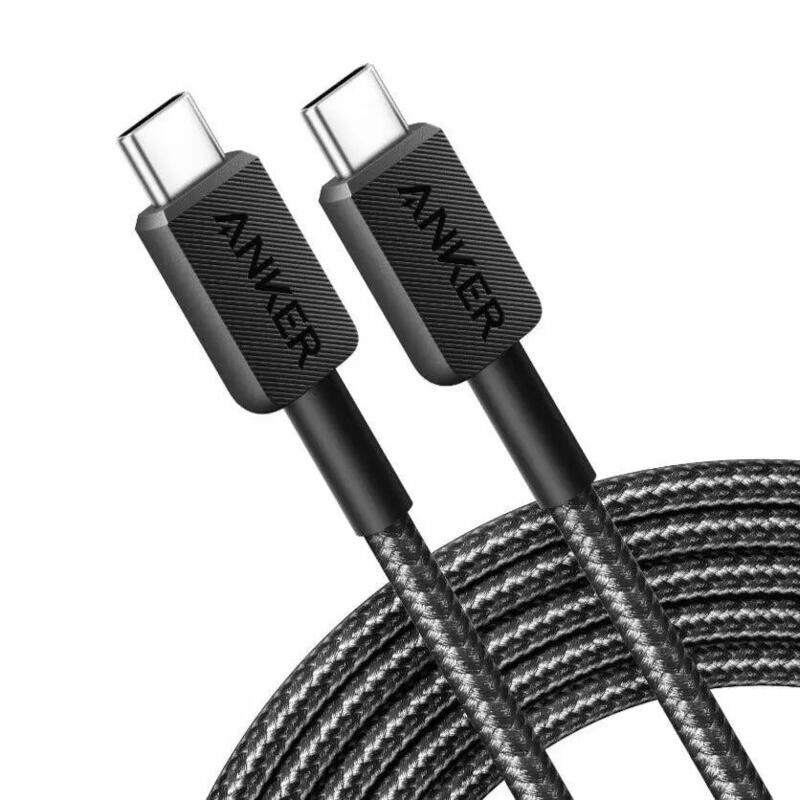 Cable anker 322 usb-c to usb-c cable 1.8m trenzado