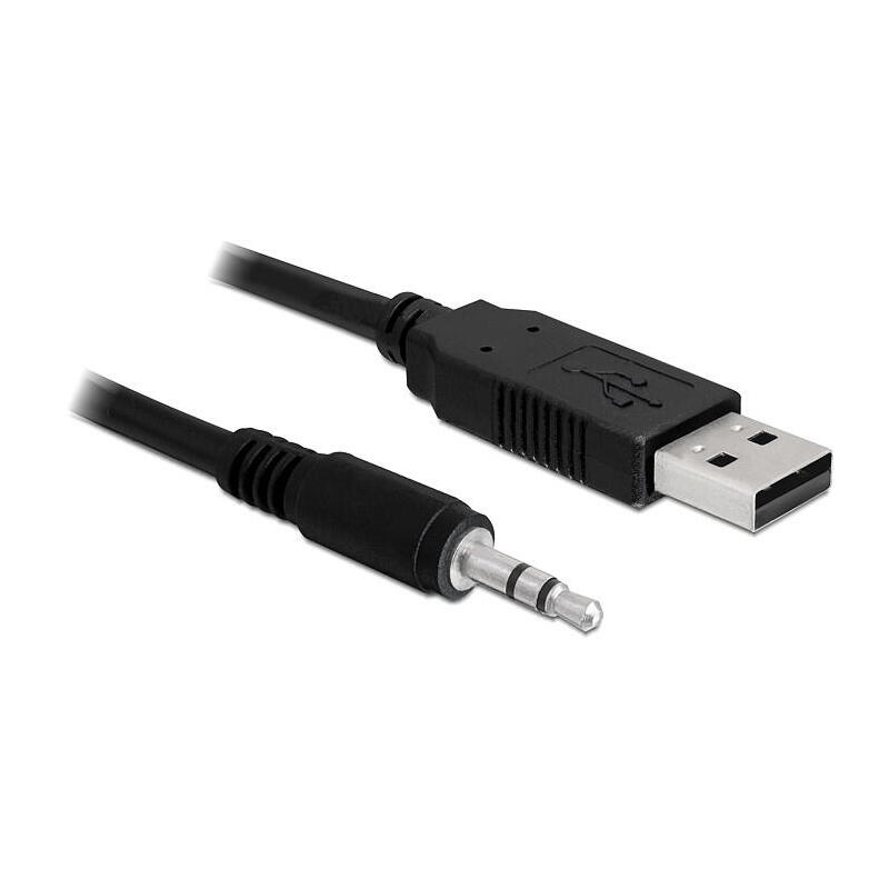 Cable conversor usb 2.0 a serie-ttl jack 3,5mm stereo jack 1,8mt
